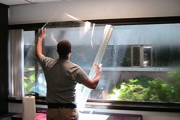 Бронирование стекол в доме